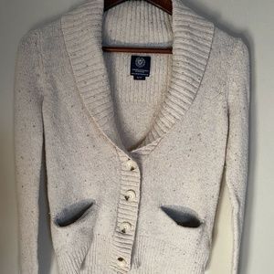 Wool Old School Cardigan